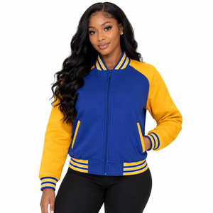 Chaquetas Universitarias de Felpa con Letras Griegas Sigma Gamma Rho, Bordado Chenille Personalizado, Hermandades Griegas - Product Image 1