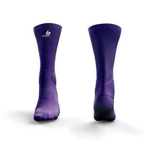 Calcetines Deportivos Personalizados para Hombre, de Algodón, Tejidos, Antideslizantes, de Alta Adherencia, Transpirables, para Yoga, Fútbol, Baloncesto y Running - Product Image 1