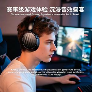 Auriculares Inalámbricos Over-Ear 2026 con Conexión Multipunto, Modo Dual, Cableado e Inalámbrico, Bluetooth - Product Image 5