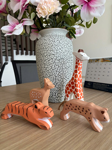 Wooden Animal Toy Quality Animal Figure Set Durable Wooden Educational Collection for Kindergarten and Wholesale - Product Image 4