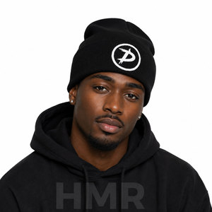 HMR Sisterhood Brotherhood Factory Direct Customized Embroidered Waffle Knitted Skull Cap Winter Beanie for Street Style - Product Image 3