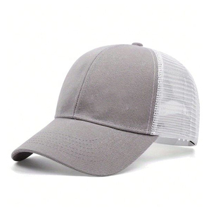 Wholesale Custom Common 5-Panel Trucker Sporty Mesh Baseball <b>Cap</b> with Hand Embroidery Street Style Unisex Promotional Custom <b>Cap</b> - Product Image 3