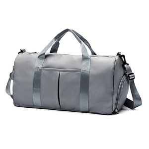 Duffle Bag New Designer Sports And Fitness Dry Nylon Duffle Bag Large Capacity Waterproof Sports Travel Duffle Bag Black - Product Image 3