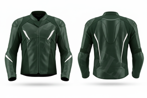 Ropa de Protección al por Mayor, Chaqueta de Motociclista de Cuero de Alta Calidad, Ajuste de Competición, Armadura de Alto Rendimiento, Chaqueta de Motociclista con Logotipo Personalizado - Product Image 3