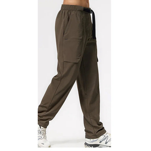 Wholesale Daily Use Easy Wear Stretchy & Comfortable <b>Jogger</b> Pants Low MOQ Gym Sports Apparel Supplier Adjustable Strap Trousers - Product Image 2