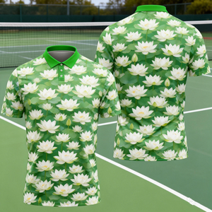 Custom Sublimation <b>Men's</b> Pickleball Uniform Jersey 3D Printing Breathable T <b>Shirt</b> Custom Team Sports Club Polo <b>Shirts</b> - Product Image 1