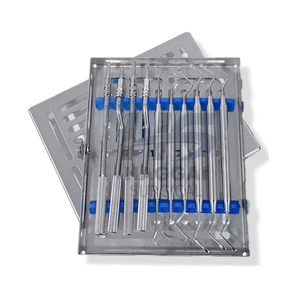 Kit de chirurgie orale pour implants dentaires, manuel, en acier inoxydable, de haute qualité, certifié CE, instruments chirurgicaux dentaires de classe I, utilitaire - Product Image 1