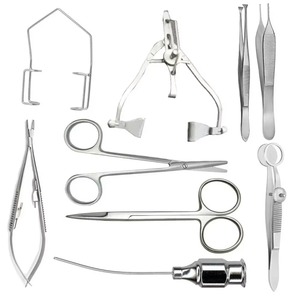 Kit de 9 Instrumentos Oftálmicos Veterinarios Básicos, Herramientas Quirúrgicas Estándar para Párpados, Paquete Completo de Instrumentos Oculares para Veterinarios - Product Image 5
