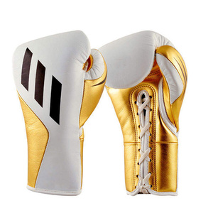 Guantes de boxeo de cuero PU para boxeadores, guantes de lucha libre para combate y entrenamiento RL-BG-225 - Product Image 4
