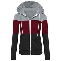 Veste à capuche vintage pour femme en polaire 100 % polyester, délavée à l'acide, avec logo personnalisé sur le devant, vente chaude, directement des fabricants