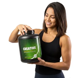 Créatine monohydrate micronisée en poudre pour la croissance musculaire et la perte de poids chez l'adulte, végétalienne, faible en sucre - Product Image 3