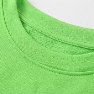 Women's Green 2 Piece <b>Knitted</b> Casual Shorts <b>Set</b> Crew Neck Short Sleeve Top Above Knee Solid Color Breathable Loose Fit Spring - Product Image 4