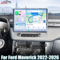 Reproductor de DVD para Auto AuCar de 13 Pulgadas con Pantalla Táctil Android 14 y Navegación GPS para Ford Maverick 2022-2026, Radio Multimedia Estéreo para Auto con Video