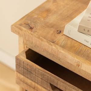 Buffet en bois de manguier massif Vandana Vento Maxima avec tiroirs et rangement industriel - Product Image 2