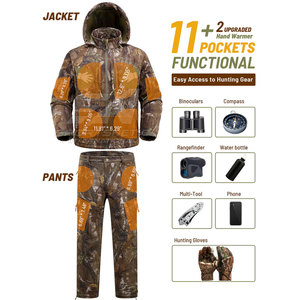 Vêtements d'extérieur durables avec des matériaux résistants, combinaison de chasse pour une utilisation active, combinaison de chasse - Product Image 4
