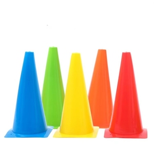 Cônes d'agilité pour l'entraînement des athlètes, cônes pour exercices de vitesse, cônes sportifs en plastique durable, cônes d'entraînement robustes en PE - Product Image 5