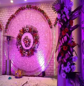 인도 결혼식, 단계 훈장의 모든 유형을 위한 새로운 현대 디자이너 & 아름다운 곡선 작풍 인도 결혼식 디자이너 Mandap