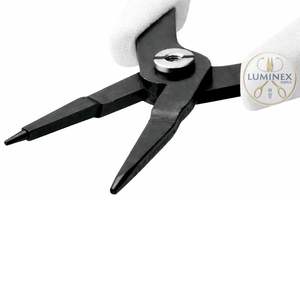 Alicates de punta plana Tsunoda FB-140 de 5.5 pulgadas para joyería, hechos en Japón - Product Image 3