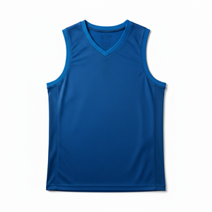 Conjunto de Camisetas y Pantalones Cortos de Baloncesto Personalizados para Hombre y Mujer, 100% Poliéster, Secado Rápido, Cuello Redondo sin Mangas, Impresión Digital con Nombre del Equipo - Product Image 3