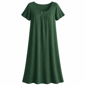 Camisones de Algodón Personalizados para Mujer, Ropa de Dormir al por Mayor - Fabricante OEM, Directo de Fábrica, MOQ Bajo - Product Image 1