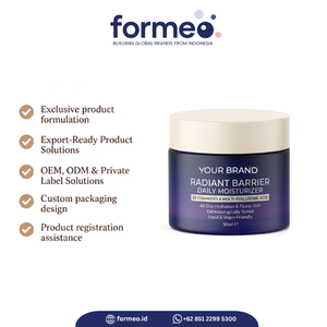 Crème hydratante quotidienne sans parabène et sans cruauté animale pour femmes adultes, tous types de peau, fabrication OEM - Product Image 3