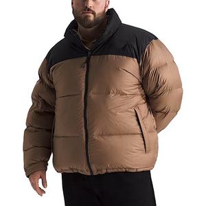 เสื้อแจ็คเก็ตพัฟเฟอร์ผู้ชายสีพื้นคุณภาพสูงสั่งทำพิเศษขายดีที่สุด เหมาะสำหรับใช้งานกลางแจ้งในฤดูหนาว มีฮู้ด - Product Image 1