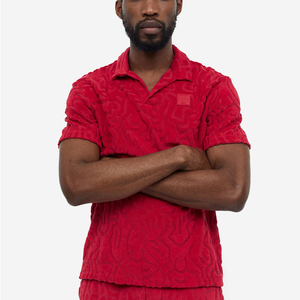 Polo personalizado de alta calidad con el último diseño para hombre; polo oversize para hombre; camiseta polo para hombre - Product Image 4