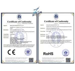 Puntero Láser <span class=keywords><strong>Verde</strong></span>, Rojo y Violeta de Alta Visibilidad de 5mW con Certificación CE RoHS, Garantía de 1 Año para Observación Astronómica Profesional - Product Image 4