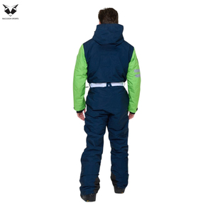 กางเกงสกีโพลีเอสเตอร์กันน้ำคุณภาพพรีเมียมแบบใหม่ ผลิตตามสั่ง ขนาด สี และสไตล์ที่กำหนดเอง ทำด้วยมือ ใช้ซ้ำได้ เหมาะสำหรับฤดูหนาว - Product Image 3