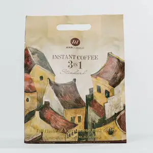 INSTANT 3 in 1 SPARYED DRIED COFFEE MIX SUGAR & MILK - 600GR / BOX - OEM ODM CUSTOMIZED PACKAGING