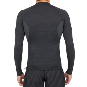 <b>Men</b> Gym <b>Compression</b> <b>Shirt</b> Moisture Wicking Long Sleeve Sportswear <b>Men</b> Performance Rash Guard Lightweight Stretch Rash Guard - Product Image 2