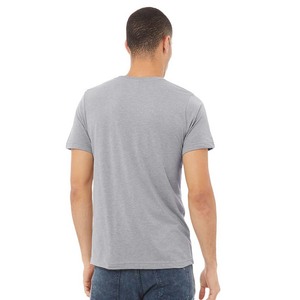 Grey Custom Mens <b>T</b> <b>Shirt</b> Screen <b>Print</b> <b>Plain</b> Casual High Quality 100% Organic Cotton <b>T</b> <b>Shirt</b> <b>for</b> Men Wholesale - Product Image 1