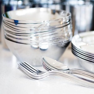 Elegant Stainless Steel Serving Bowl <b>Mirror</b> Finish Metal Salad Bowl Kitchen Dining Tableware Restaurant Hotel Catering Use - Product Image 4
