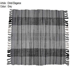 พรมผ้าฝ้ายทอสไตล์โบฮีเมียนสีสันสดใสพรมปูพื้นสำหรับตกแต่งทางเข้าห้องนั่งเล่น - Product Image 1