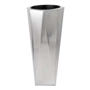 Vase à fleurs en aluminium de style moulé, finition dorée et design classique, pour la décoration de la maison et les mariages - Product Image 6