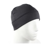 Bonnet tactique noir en ripstop, doublure de casque, anti-humidité, coupe-vent, 4 saisons, course à pied, cyclisme, sports de plein air