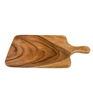 Planche à découper en bois faite à la main pour la cuisine, planche à découper en bois naturel pour légumes, fruits, viande et aliments de tous les jours - Product Image 1