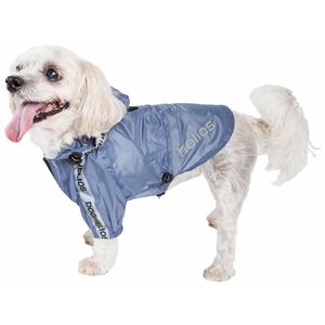 Impermeabile Regolabile per Cani Torrential Shield, Antivento Multi-Regolabile per Clima Umido, Abbigliamento Elegante per Animali Domestici - Product Image 1