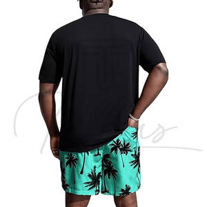 Ropa de Playa al por Mayor para Hombre, Conjunto de Camisa y Pantalones Cortos de Secado Rápido, Transpirable, Tallas Grandes, Conjuntos de Verano Personalizados para Hombre - Product Image 2