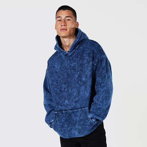Sudadera con Capucha de Alta Calidad, Superventas, Lavada al Ácido, Personalizada para Hombre, Ecológica, 100% Algodón, Estilo Urbano - Product Image 1