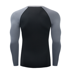 Chemises de compression pour hommes - Séchage rapide, imprimées, lavées, écologiques, hauts de compression sportifs haute performance, service OEM personnalisé - Product Image 2