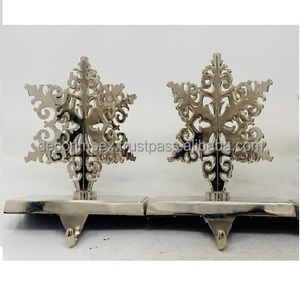 Marbre Étoile Dorée Porte Bas Antique Finition En Métal Crochets Décorations Traditionnelles - Product Image 4