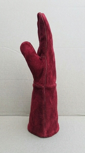 Gants de soudage de protection robustes avec manchette longue et protection thermique - Product Image 2