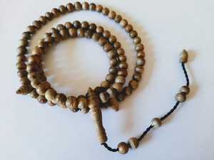 Chapelet de prière islamique en bois poli écologique fait main, pour la prière quotidienne et le Dhikr, cadeau religieux, pour la table - Product Image 1