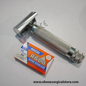 Cobra Rasoir de sécurité à tête oblique à double tranchant pour le visage, le corps et les aisselles Rasage Outil de soins personnels - Product Image 2