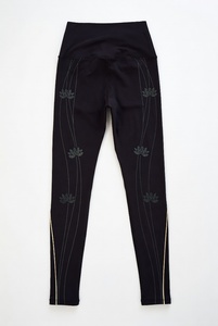 High Quality Custom Logo Women's Fitness <b>Leggings</b> High Waist Yoga Pants Solid <b>Pattern</b> Spandex/Polyester Breathable Available - Product Image 1