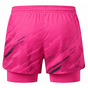 Shorts de bain pour hommes, imperméables, avec poche, séchage rapide, légers, taille élastique, bermudas, logo personnalisé, décontractés, écologiques - Product Image 2