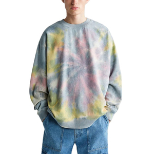 Sweat-shirt à capuche unisexe tie-dye, coupe oversize, style streetwear décontracté, manches longues, en molleton doux, mode hiver automne, pour le quotidien - Product Image 3