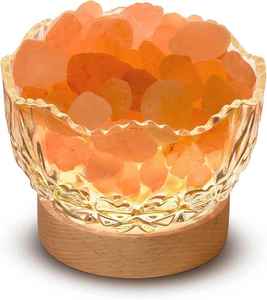 Difusor de Aroma Ultrasónico de Sal del Himalaya, Lámpara de Sal Rosa del Himalaya, Difusor de Aceites Esenciales - Product Image 1