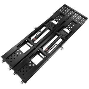 Sollevatore Auto Portatile Rinforzato, Altezza Massima 65 cm, Capacità 2.270 kg, Design a Due Colonne, Acciaio al Carbonio, Piastre Lunghe per Camion - Product Image 5